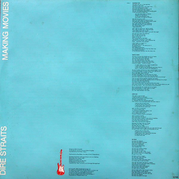 Dire Straits : Making Movies (LP, Album)