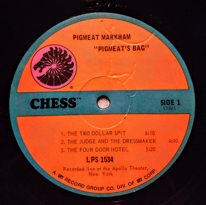 Pigmeat Markham : Pigmeat's Bag (LP)