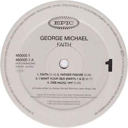 George Michael : Faith (LP, Album, Ltd, RE)
