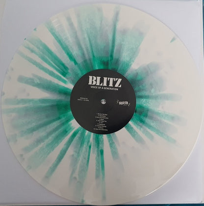 Blitz (3) : Voice Of A Generation (LP, Album, Ltd, RE, Whi)