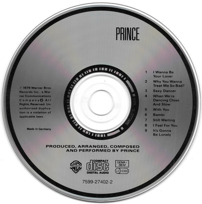 Prince : Prince (CD, Album, RE, RP)