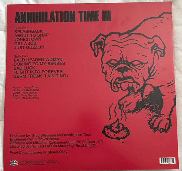 Annihilation Time : III - Tales Of The Ancient Age (LP, Album, Mar)