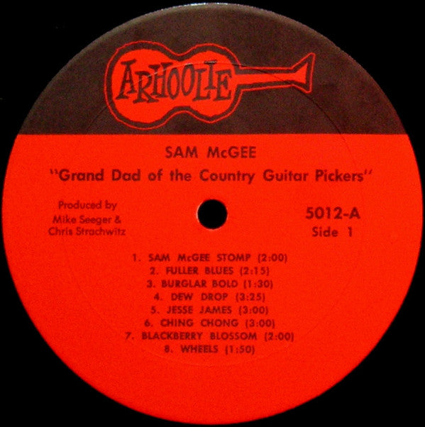 Sam McGee : Grand Dad Of The Country Guitar Pickers (LP, Album)