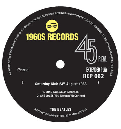 The Beatles : Saturday Club 24th August 1963 (7", Mono, Unofficial)
