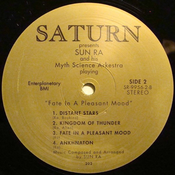 Sun Ra And His Myth-Science Arkestra* : Fate In A Pleasant Mood (LP, Album, Ltd, RE, 180)