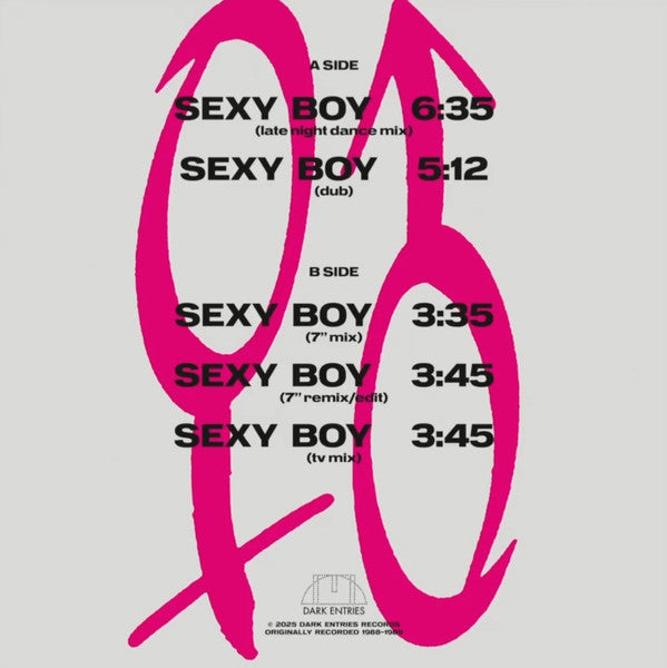 Kinga (7) : Sexy Boy (12", Maxi, RE, RM)