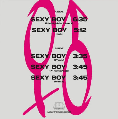 Kinga (7) : Sexy Boy (12", Maxi, RE, RM)