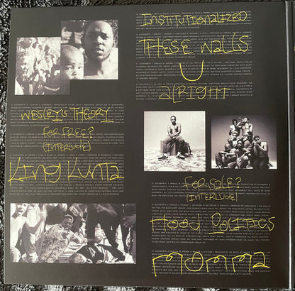 Kendrick Lamar : To Pimp A Butterfly (2xLP, Ltd, Met)