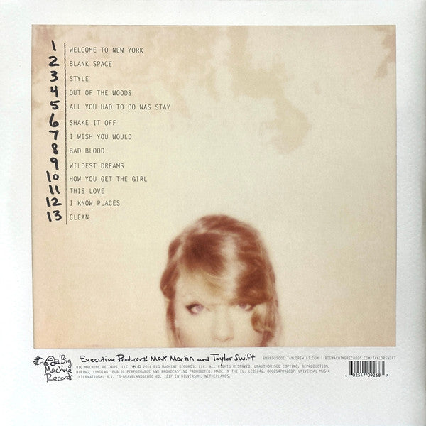 Taylor Swift : 1989 (2xLP, Album, RE, RP, GZ )