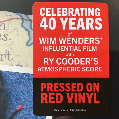 Ry Cooder : Paris, Texas (Original Motion Picture Soundtrack) (LP, Album, RE, Red)