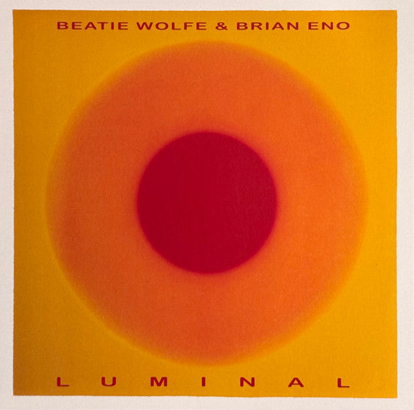 Beatie Wolfe & Brian Eno : Luminal (LP, Album, Bioplastic)