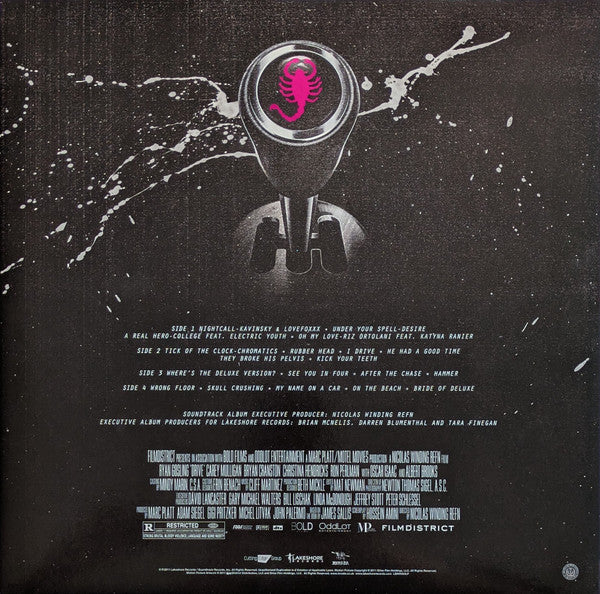 Cliff Martinez : Drive (Original Motion Picture Soundtrack) (Special Anniversary Edition) (2xLP, Album, Ltd, Pic, RE, S/Edition)