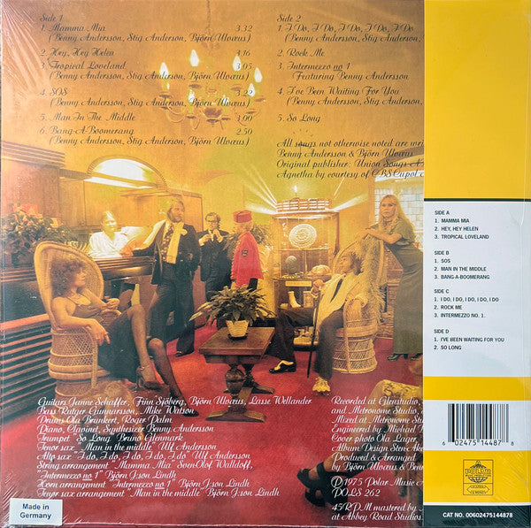 ABBA : ABBA (2xLP, Album, RE, RM, Hal)