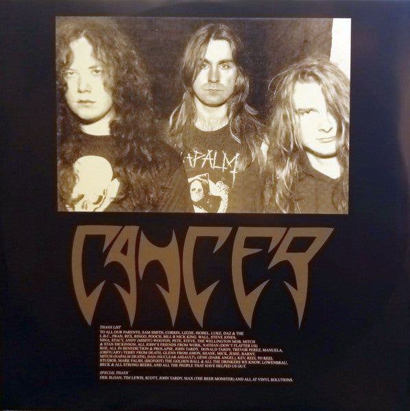 Cancer (3) : To The Gory End (LP, Album, Ltd, RE, Red)