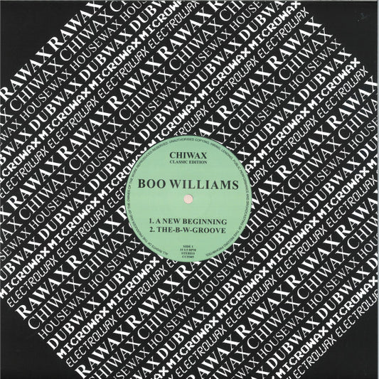 Boo Williams : A New Begininning (12", RE)