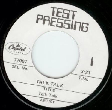 Talk Talk : Talk Talk (7", Single, TP)