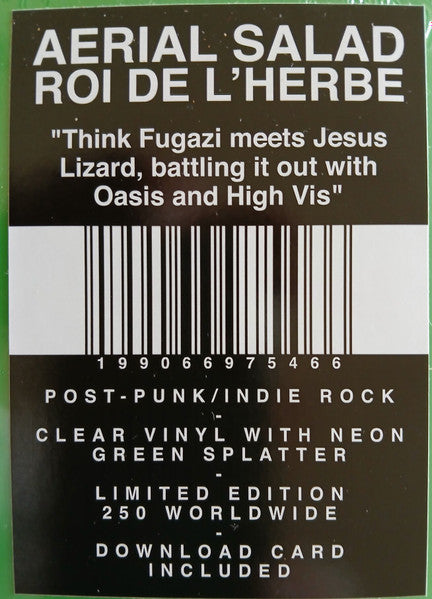 Aerial Salad : Roi De L'Herbe (12", EP, Ltd, Cle)