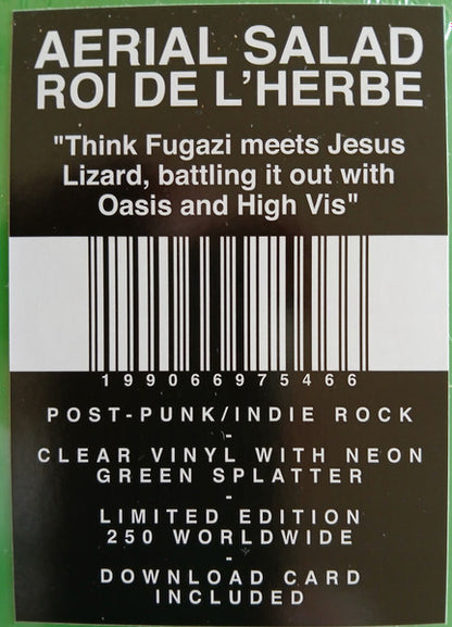 Aerial Salad : Roi De L'Herbe (12", EP, Ltd, Cle)