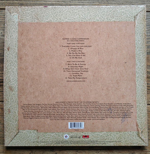 Kaiser Chiefs : Employment 20 (LP, Album, Ltd, RE, RM, Whi)