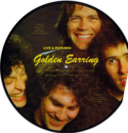 Golden Earring : Live & Pictured (LP, Comp, Ltd, Pic)