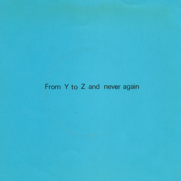 Big In Japan : From Y To Z And Never Again (7", EP)