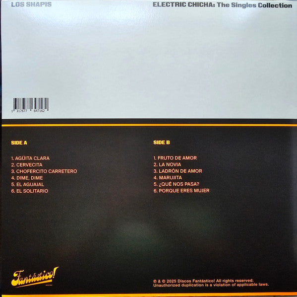 Los Shapis : Electric Chicha: The Singles Collection (LP, Comp, Dlx, Mar)