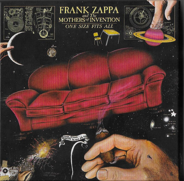 Frank Zappa And The Mothers Of Invention* : One Size Fits All (50th Anniversary) (4xCD, Album, RE, RM + Blu-ray, Blu-ray-A, Quad, RE)