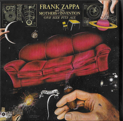 Frank Zappa And The Mothers Of Invention* : One Size Fits All (50th Anniversary) (4xCD, Album, RE, RM + Blu-ray, Blu-ray-A, Quad, RE)