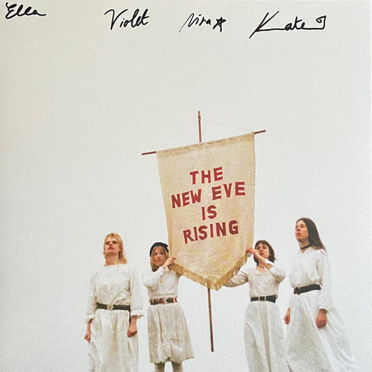 The New Eves : The New Eve Is Rising (LP, Album, Ltd, Pin)
