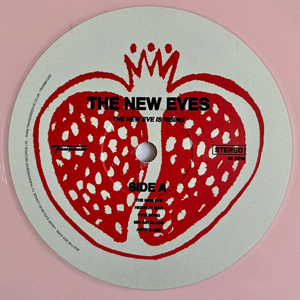 The New Eves : The New Eve Is Rising (LP, Album, Ltd, Pin)