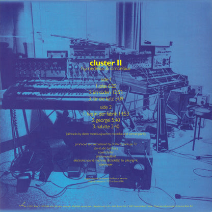Cluster : Cluster II (LP, Album, RE, RM + CD, Album)