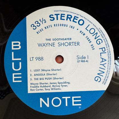 Wayne Shorter : The Soothsayer (LP, Album, RE, 180)