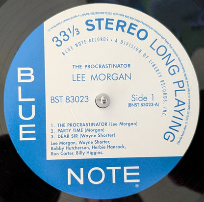 Lee Morgan : The Procrastinator (LP, Album, RE)