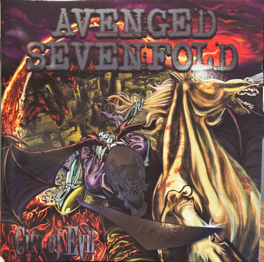 Avenged Sevenfold : City Of Evil (2xLP, Album, RE, RP, 20t)