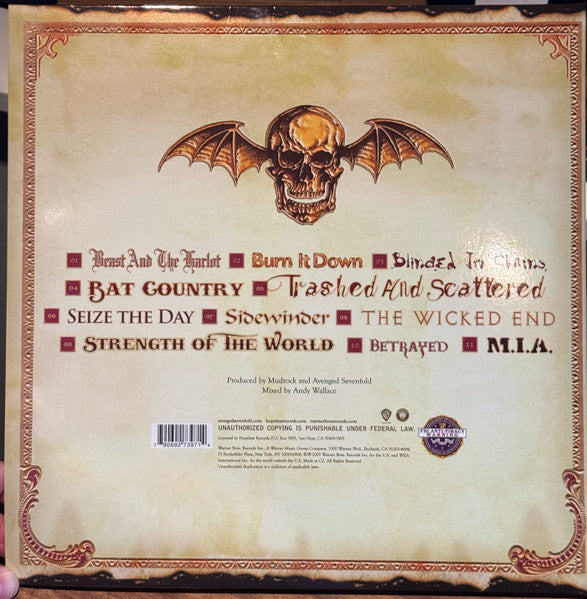 Avenged Sevenfold : City Of Evil (2xLP, Album, RE, RP, 20t)