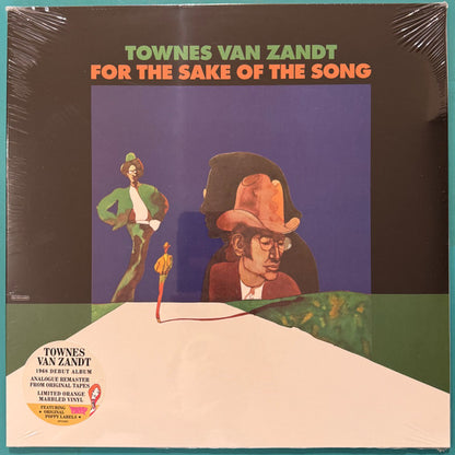 Townes Van Zandt : For The Sake Of The Song (LP, Album, Ltd, RE, RM, Ora)