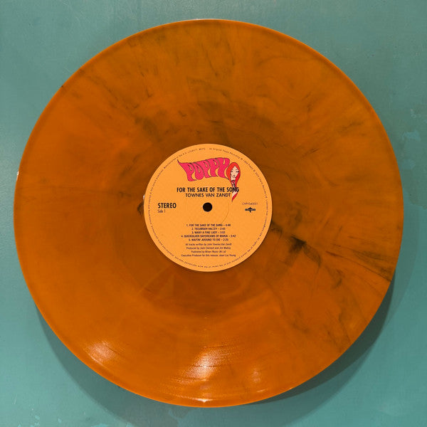 Townes Van Zandt : For The Sake Of The Song (LP, Album, Ltd, RE, RM, Ora)