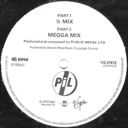 PiL* : Death Disco (12", Single)