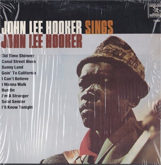 John Lee Hooker : Sings John Lee Hooker (LP, Comp)