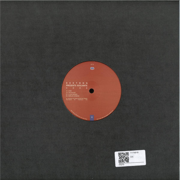 Deetron Presents Soulmate : Code (12", EP)