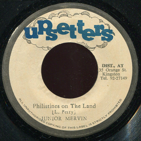 Junior Mervin* / Earl Smith* & The Upsetters : Philistines On The Land / Bingo Kid (7")