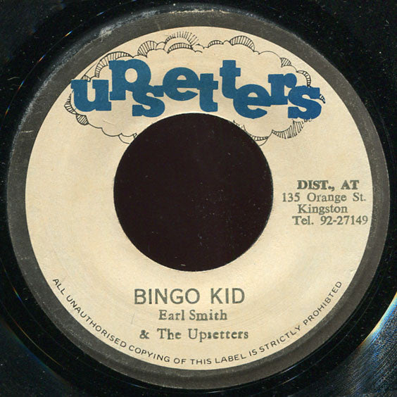 Junior Mervin* / Earl Smith* & The Upsetters : Philistines On The Land / Bingo Kid (7")