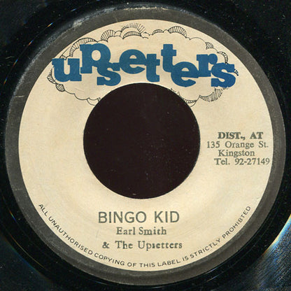 Junior Mervin* / Earl Smith* & The Upsetters : Philistines On The Land / Bingo Kid (7")