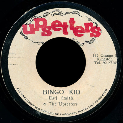 Junior Mervin* / Earl Smith* & The Upsetters : Philistines On The Land / Bingo Kid (7")