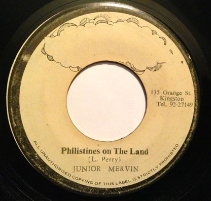 Junior Mervin* / Earl Smith* & The Upsetters : Philistines On The Land / Bingo Kid (7")