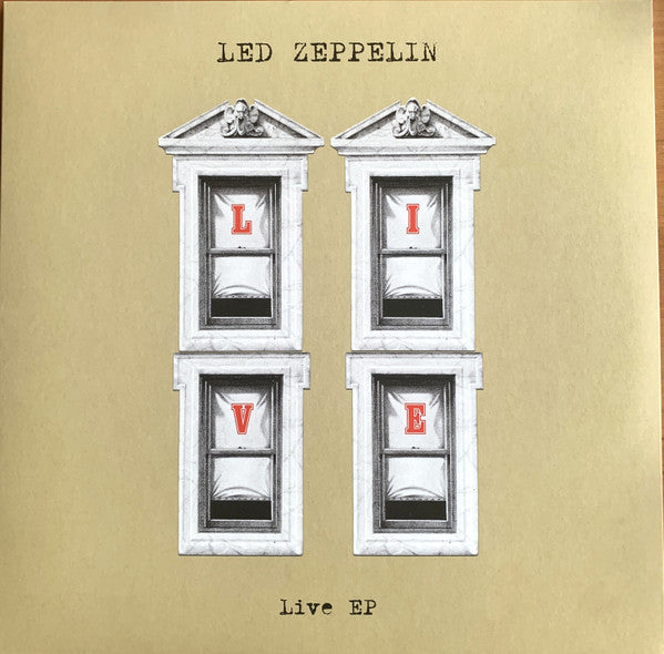Led Zeppelin : Live EP (12", EP, RM)