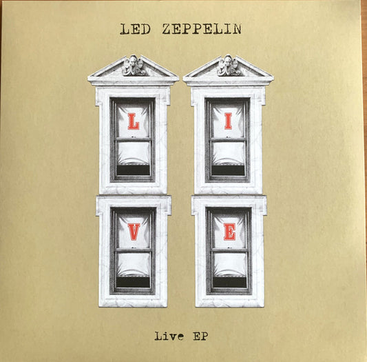 Led Zeppelin : Live EP (12", EP, RM)