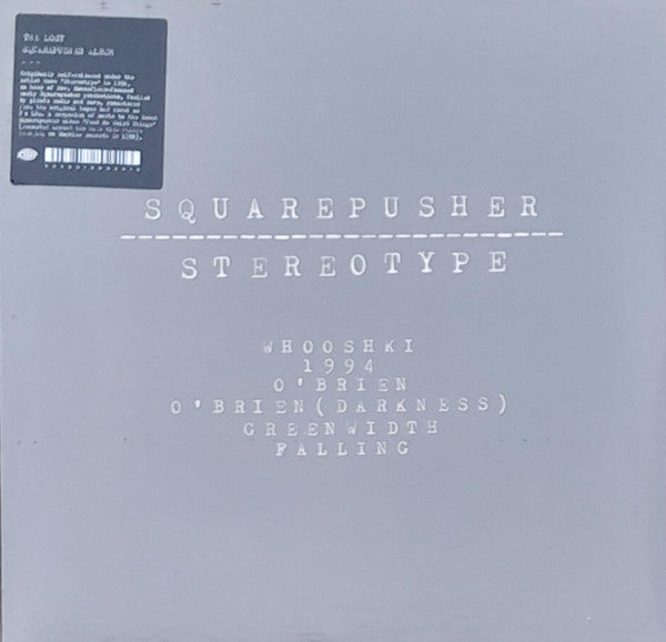 Squarepusher : Stereotype (2xLP, EP, RE)