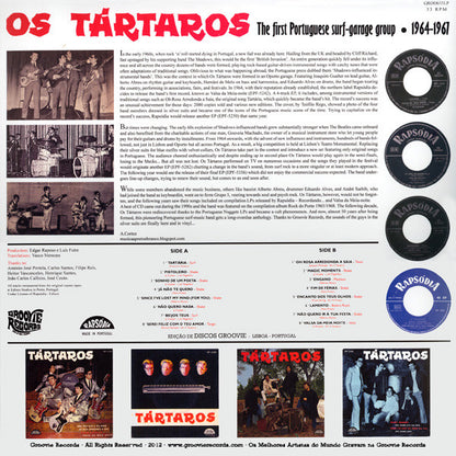 Os Tártaros : The First Portuguese Surf Garage Band - 1964-1967 (LP, Comp, RM)