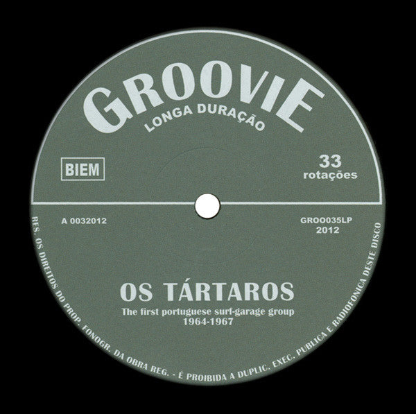 Os Tártaros : The First Portuguese Surf Garage Band - 1964-1967 (LP, Comp, RM)